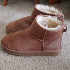 Tan short uggs